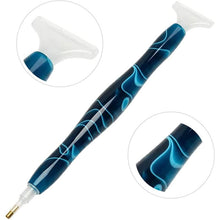 Laden Sie das Bild in den Galerie-Viewer, Premium-Stift Diamond Painting Ergonomisch Blau Dunkel 5 Varianten