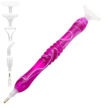 Laden Sie das Bild in den Galerie-Viewer, Premium-Stift Diamond Painting Violett 5 Varianten