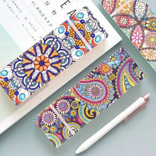 Laden Sie das Bild in den Galerie-Viewer, Stift Etui Diamond Painting Blau Hell