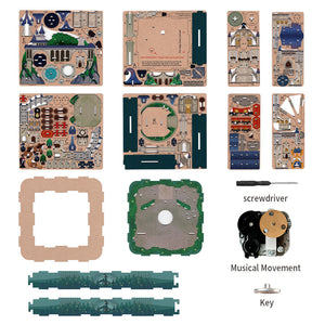 3D Puzzle - Magisches Schloss