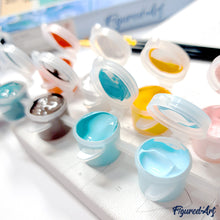 Laden Sie das Bild in den Galerie-Viewer, Mini Malen nach Zahlen mit Rahmen - Weihnachtsglocken