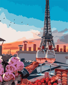 Wein am Eiffelturm | Figured'Art