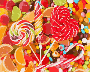 Süßigkeiten und Früchte | Figured'Art