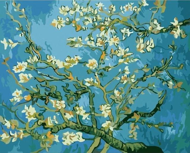 Malen nach Zahlen fŸr Erwachsene |ÊBlumen und Zweige | Figured'Art
