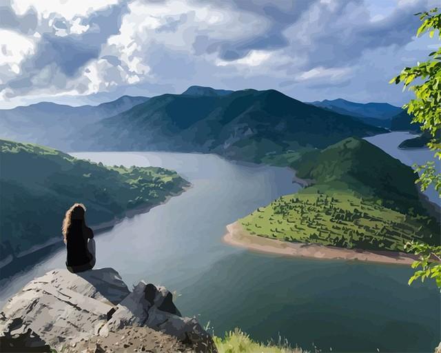 Malen nach Zahlen fŸr Erwachsene |ÊUrlaub in Indonesien | Figured'Art