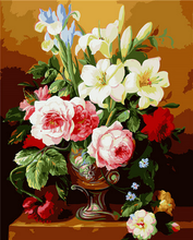 Laden Sie das Bild in den Galerie-Viewer, Malen nach Zahlen fŸr Erwachsene |ÊNoch mehr Blumen | Figured&#39;Art
