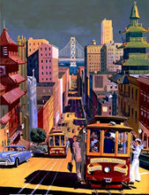 Laden Sie das Bild in den Galerie-Viewer, Malen nach Zahlen Erwachsene Moderne Stadt Figured&#39;Art