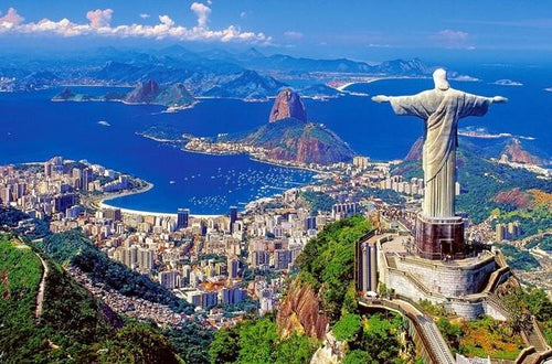 Malen nach Zahlen fŸr Erwachsene |ÊRio de Janeiro in Brasilien | Figured'Art