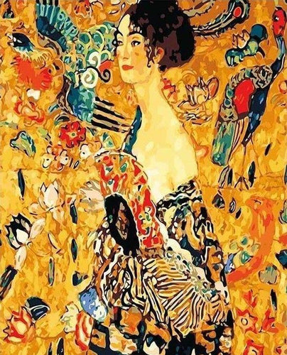 Malen nach Zahlen fŸr Erwachsene |ÊGroße Frau | Figured'Art