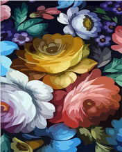 Laden Sie das Bild in den Galerie-Viewer, Malen nach Zahlen Erwachsene Blumen Figured&#39;Art