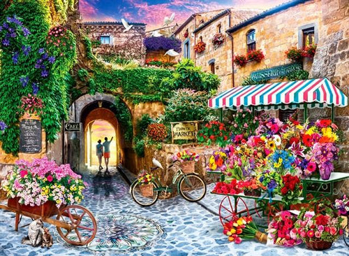 Malen nach Zahlen fŸr Erwachsene |ÊBlumenstraße | Figured'Art