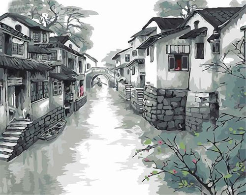Malen nach Zahlen fŸr Erwachsene |ÊSuzhou in China | Figured'Art