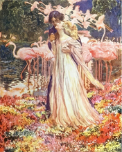 Laden Sie das Bild in den Galerie-Viewer, Malen nach Zahlen fŸr Erwachsene |ÊRomantik und Flamingos | Figured&#39;Art