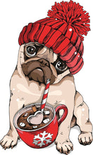 Laden Sie das Bild in den Galerie-Viewer, Malen nach Zahlen fŸr Erwachsene |ÊHund und Tasse | Figured&#39;Art