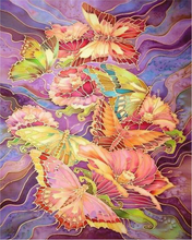 Laden Sie das Bild in den Galerie-Viewer, Malen nach Zahlen Erwachsene Schmetterlinge Figured&#39;Art