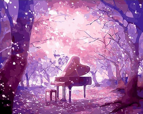 Malen nach Zahlen für Erwachsene | Magisches Piano | Figured'Art