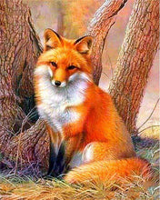 Laden Sie das Bild in den Galerie-Viewer, Malen nach Zahlen für Erwachsene | Freundlicher Fuchs | Figured&#39;Art