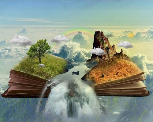Malen nach Zahlen für Erwachsene | Buch Landschaft | Figured'Art