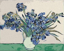 Laden Sie das Bild in den Galerie-Viewer, Malen nach Zahlen für Erwachsene | Iris 2 – Van Gogh | Figured&#39;Art