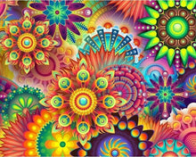 Laden Sie das Bild in den Galerie-Viewer, Malen nach Zahlen für Erwachsene | Magische Blumen | Figured&#39;Art