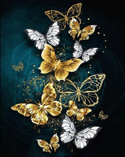 Laden Sie das Bild in den Galerie-Viewer, Malen nach Zahlen für Erwachsene | Magische Schmetterlinge 3 | Figured&#39;Art