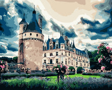 Laden Sie das Bild in den Galerie-Viewer, Malen nach Zahlen – Schloss und Garten