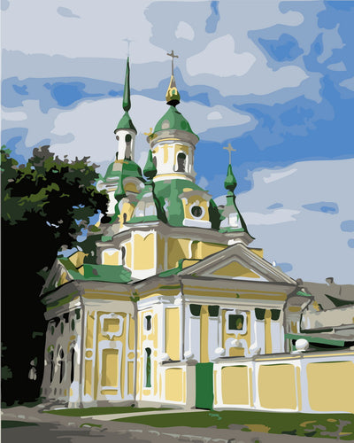 Malen nach Zahlen – Orthodoxe Kirche