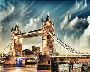 Malen nach Zahlen – Wunderschöne Londoner Brücke