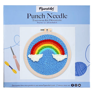 Punch Needle Regenbogen