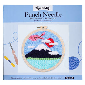Punch Needle Der Berg Fuji