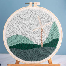 Laden Sie das Bild in den Galerie-Viewer, Punch Needle set Windturbine