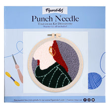 Laden Sie das Bild in den Galerie-Viewer, Punch Needle Gold-Ohrring
