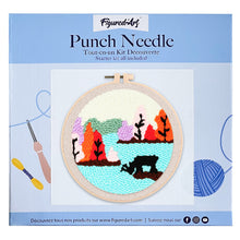 Laden Sie das Bild in den Galerie-Viewer, Punch Needle Rentier am See