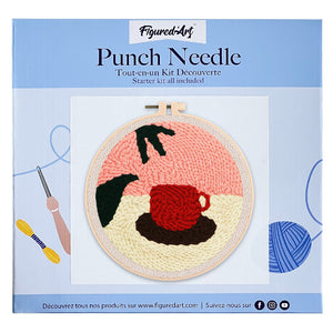 Punch Needle Heiße Schokolade