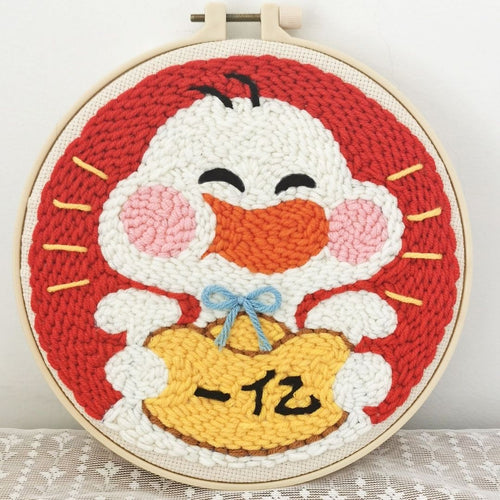 Punch Needle set Glückliches Entlein
