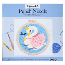 Laden Sie das Bild in den Galerie-Viewer, Punch Needle Schöner Schwan