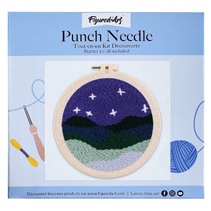 Punch Needle Unter den Sternen