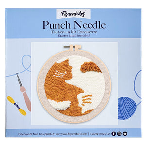Punch Needle Katzen