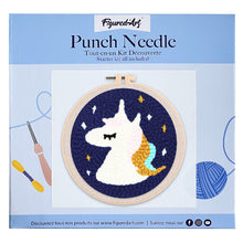 Laden Sie das Bild in den Galerie-Viewer, Punch Needle Einhorn