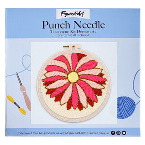 Punch Needle Gänseblümchen