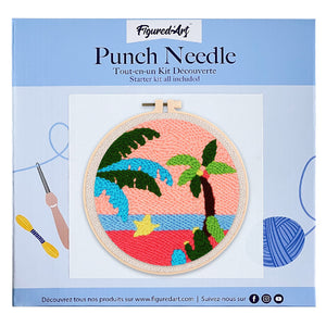 Punch Needle Am Strand