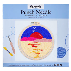 Punch Needle Wüstensonne