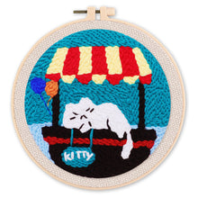 Laden Sie das Bild in den Galerie-Viewer, Punch Needle set Schläfrige Katze
