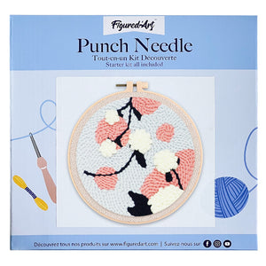 Punch Needle Mistelzweig