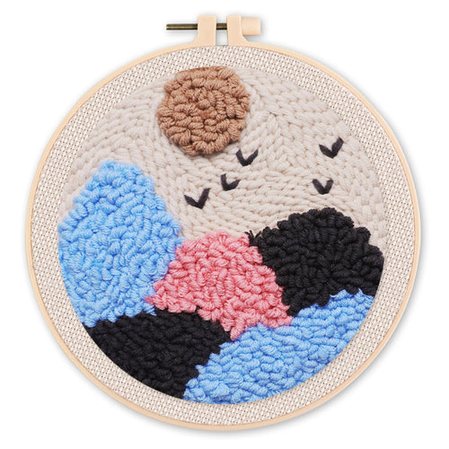 Punch Needle set Rolling Hills
