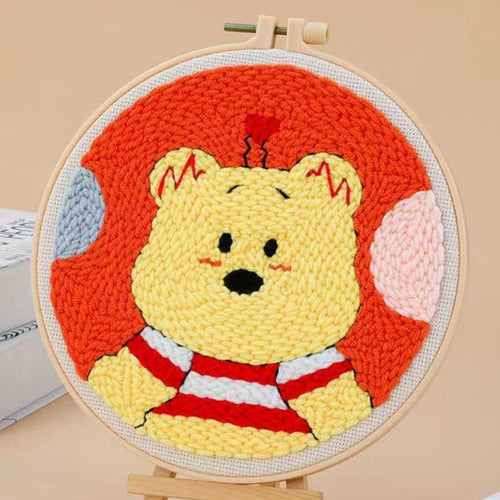 Punch Needle set Niedlicher kleiner Bär