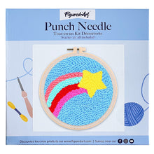 Laden Sie das Bild in den Galerie-Viewer, Punch Needle Sternschnuppe