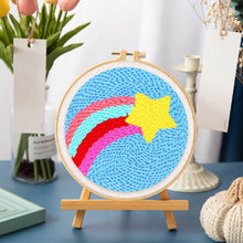 Laden Sie das Bild in den Galerie-Viewer, Punch Needle Sternschnuppe
