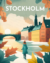 Laden Sie das Bild in den Galerie-Viewer, Diamond Painting – Reiseplakat Stockholm