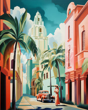 Laden Sie das Bild in den Galerie-Viewer, Diamond Painting – Kuba Art Deco